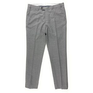 SuitSupply Mens Dress Pants Soho Slim Flat Front Size 34x29 VBC Wool Trouser